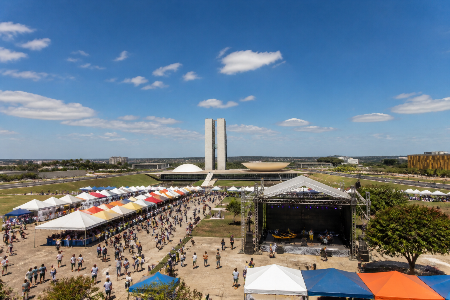 Brasília recebe festival de jazz e gastronomia no Eixo Cultural Ibero-americano