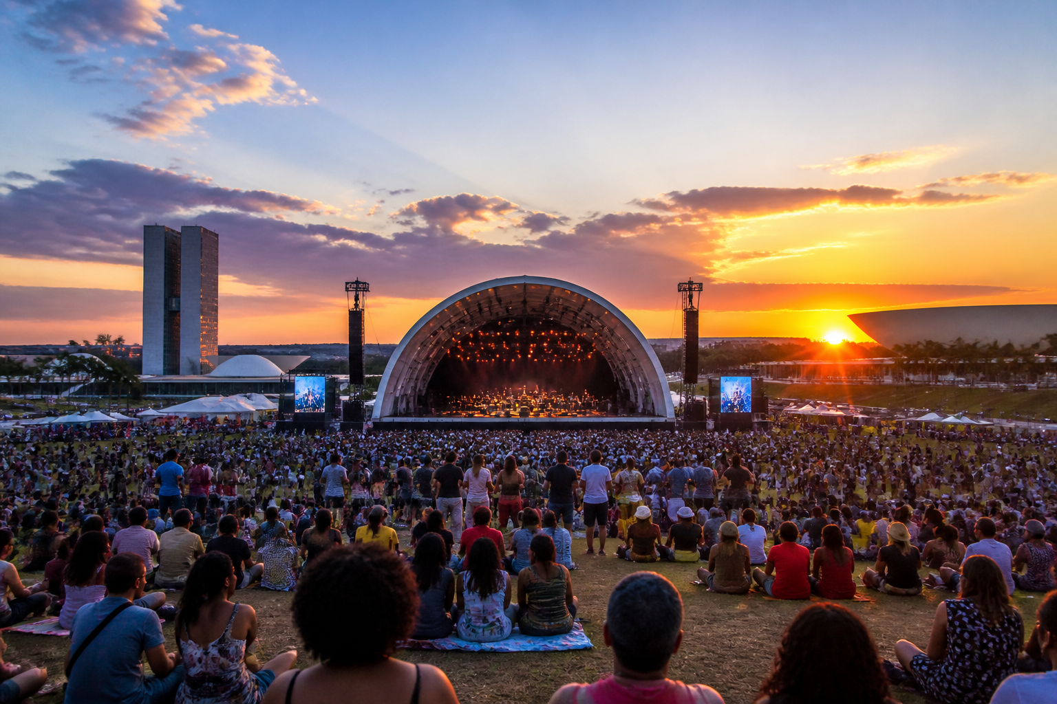 Festival de Inverno de Brasília celebra diversidade cultural e gastronomia local
