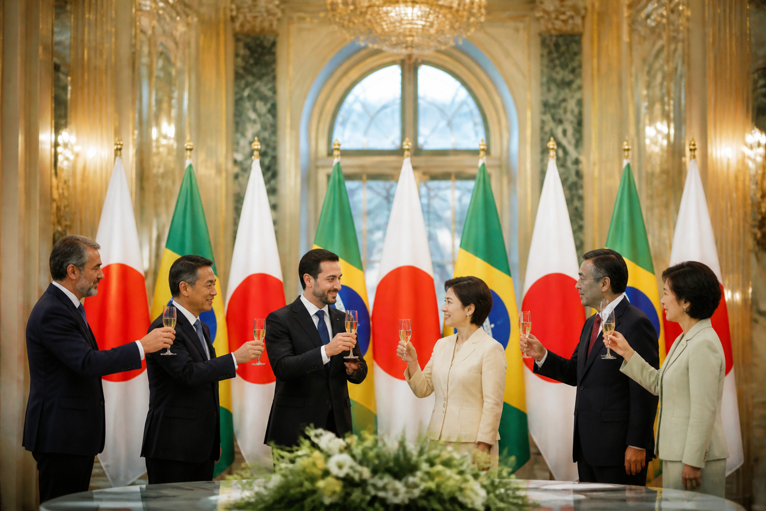 Brasília celebra fortalecimento de laços diplomáticos em recepção de data nacional