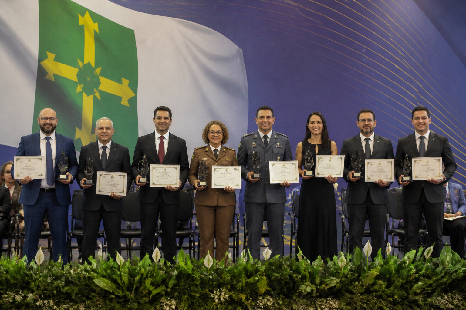 Brasília celebra a entrega de honrarias a lideranças que impulsionam o desenvolvimento…
