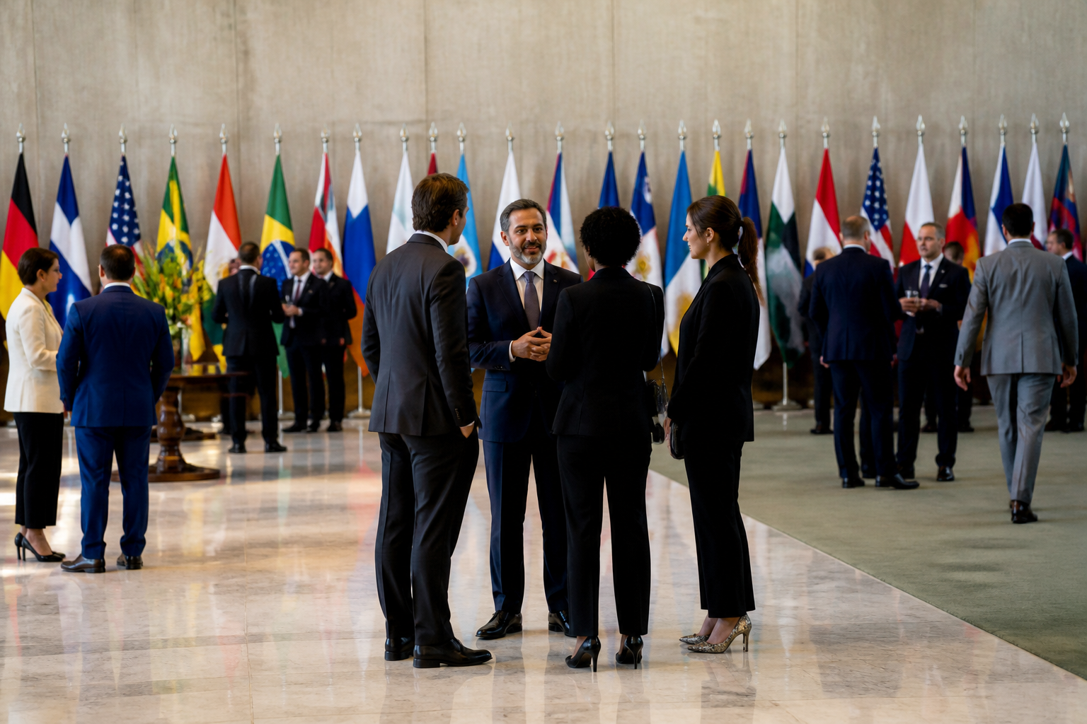 Corpo Diplomático em Brasília celebra o fortalecimento das relações bilaterais em…