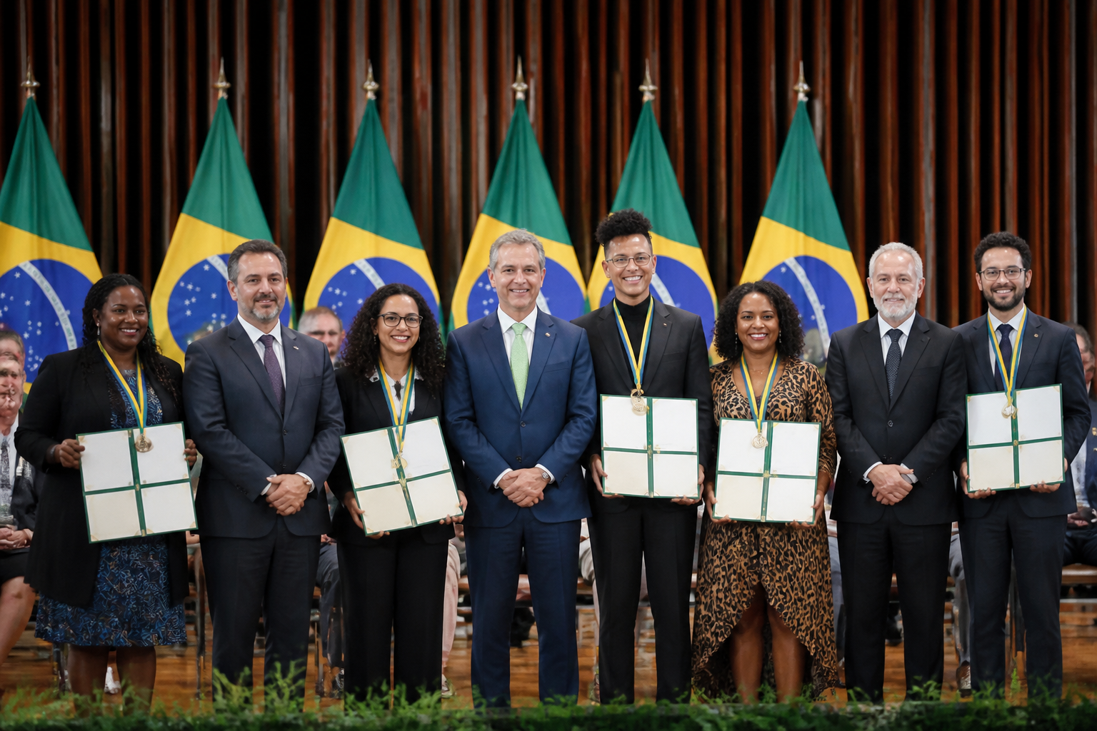 Brasília celebra a entrega da Medalha do Mérito Legislativo a personalidades de destaque