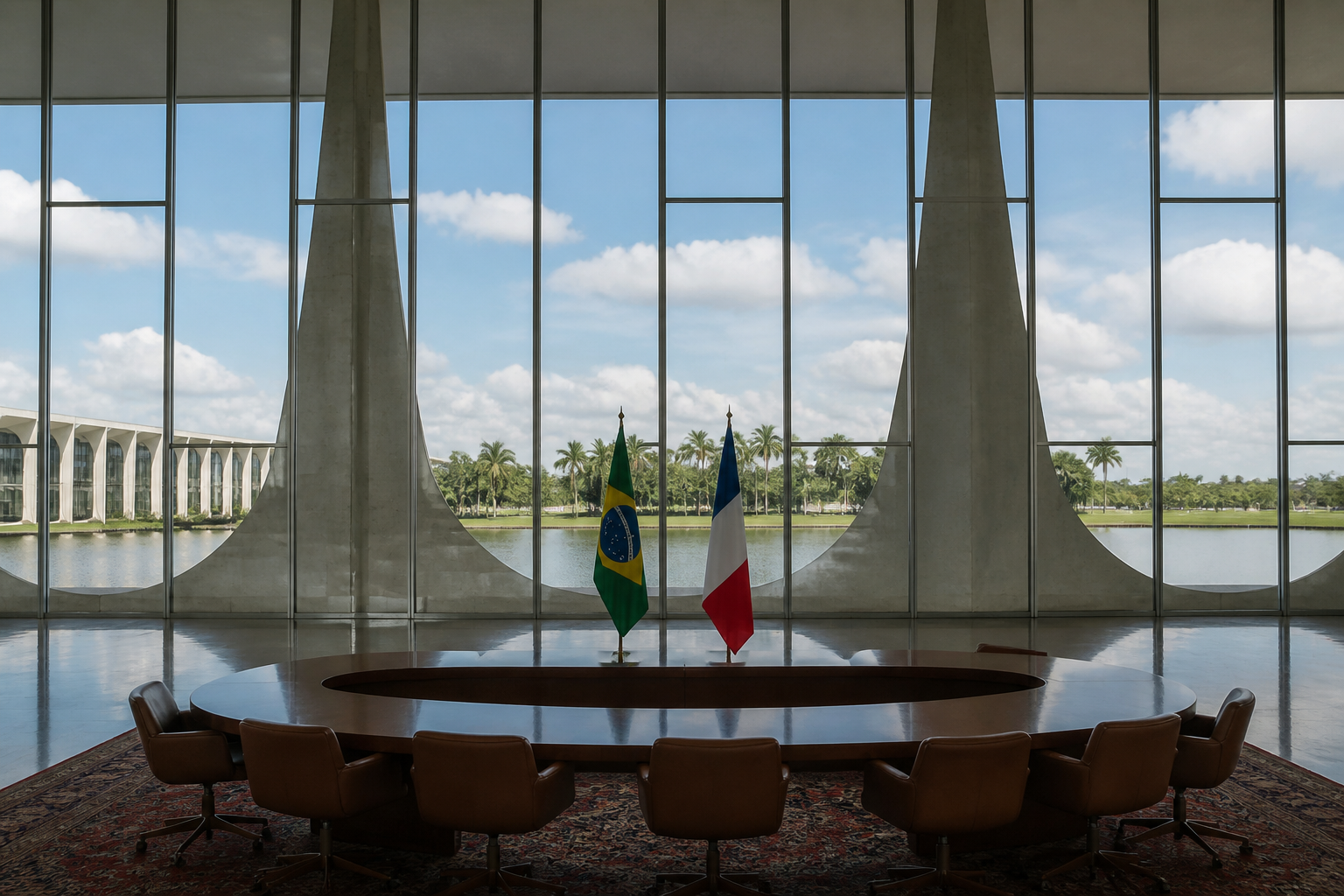Brazil and France Strengthen Bilateral Cooperation During Strategic Meeting at Itamaraty