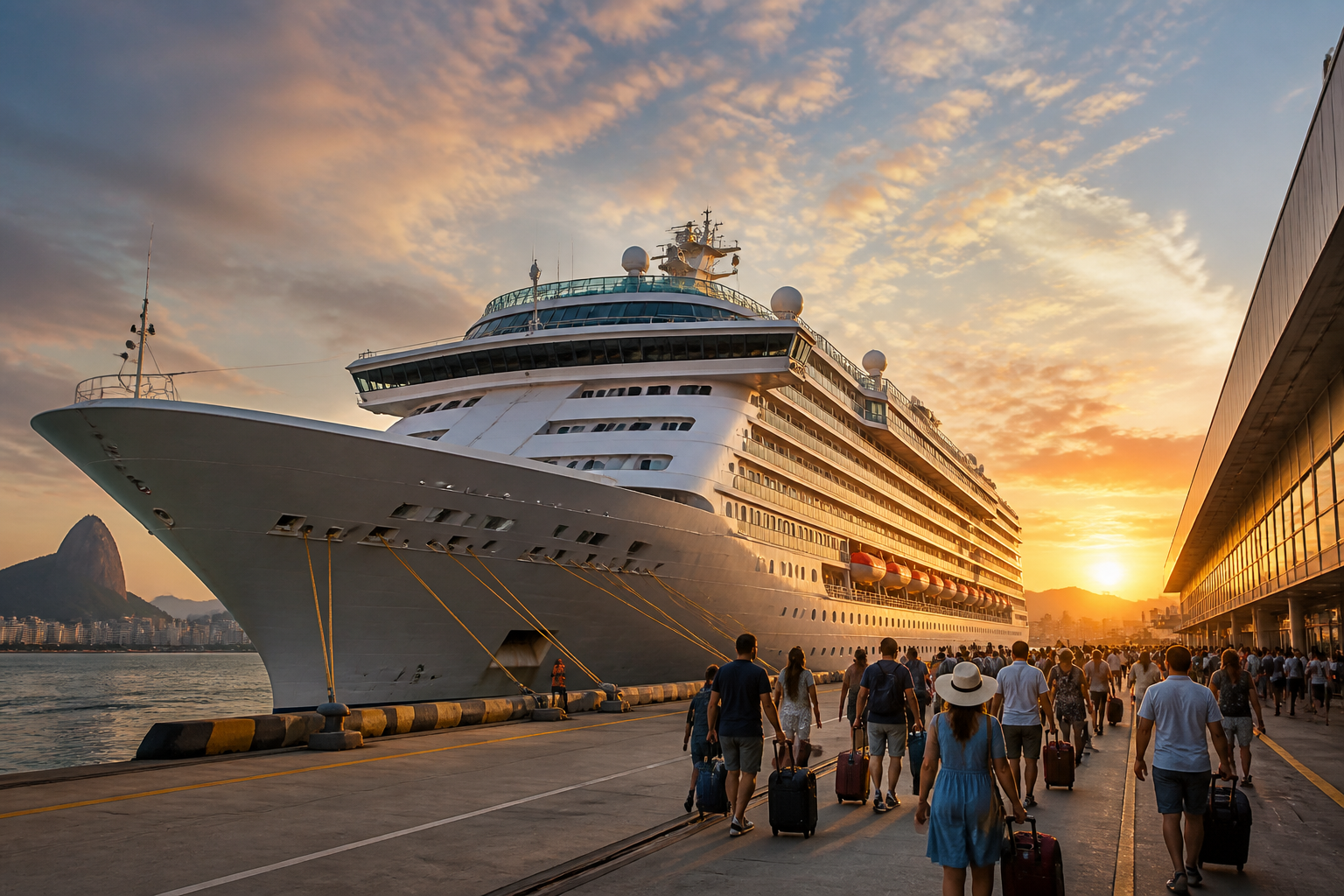 Ministério do Turismo e Embratur lançam programa para atrair cruzeiros internacionais à costa brasileira