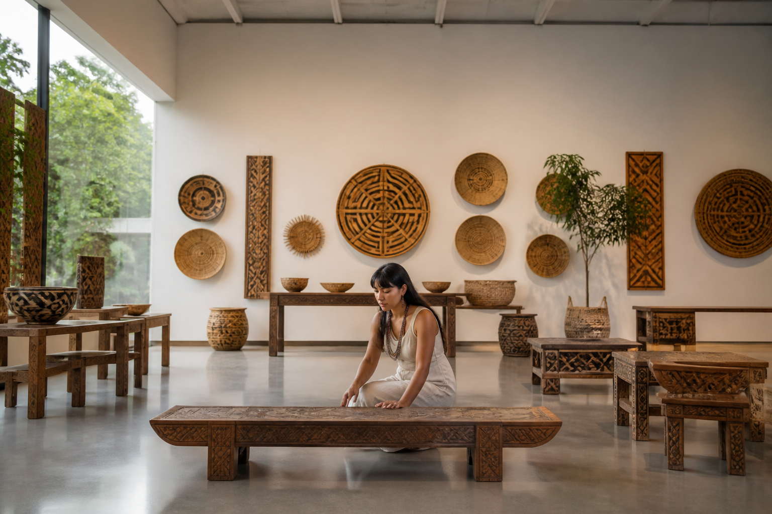 Brasília recebe exposição inédita sobre a influência da arte indígena no design contemporâneo