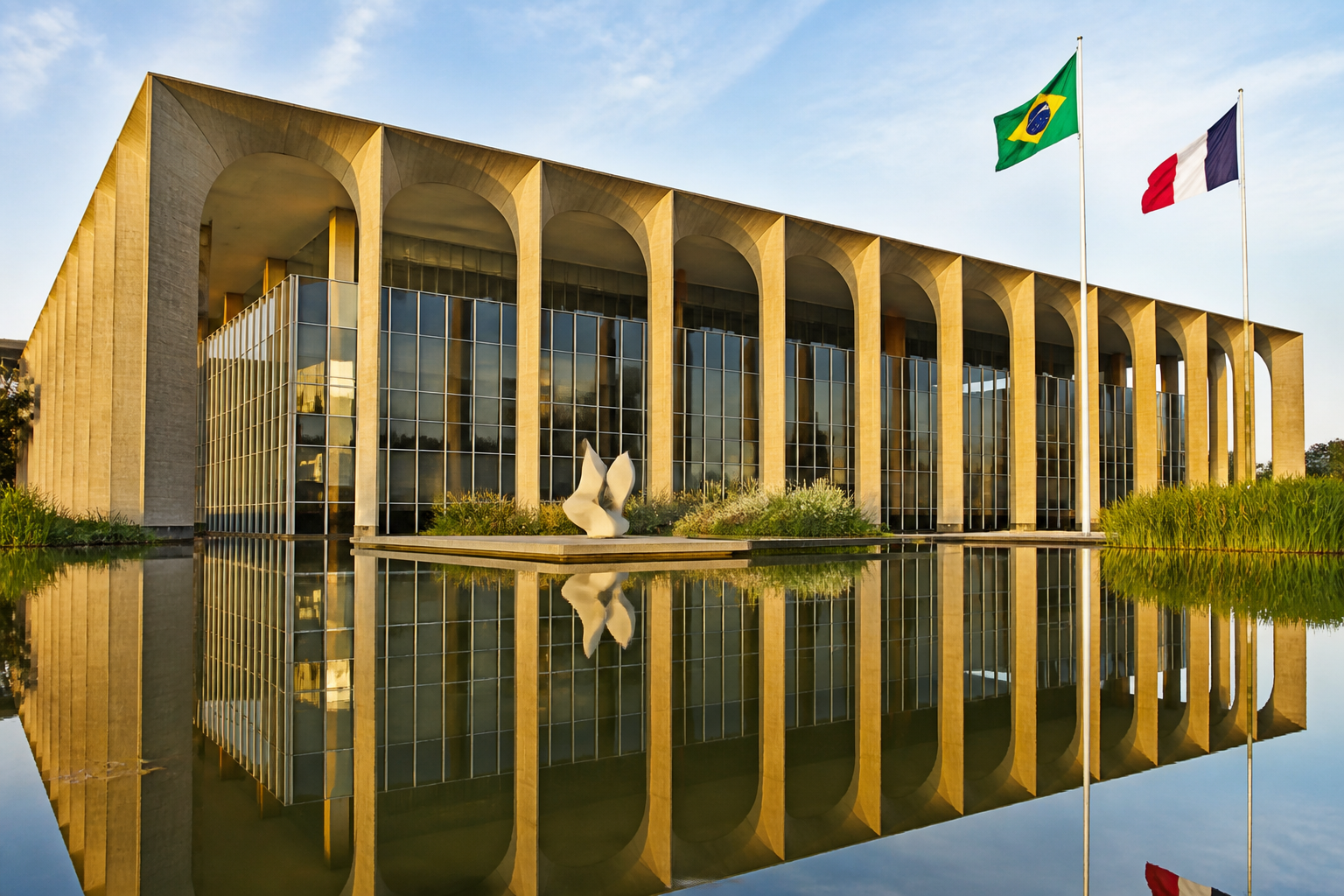 Brazil and France Strengthen Strategic Partnership During Bilateral Meeting at Itamaraty