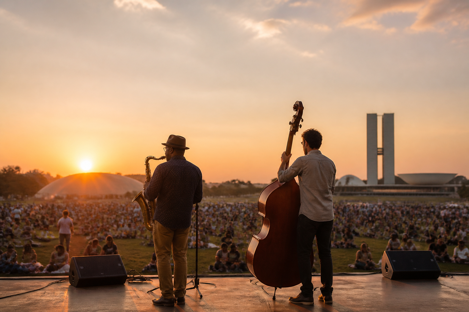 Brasília recebe festival de jazz e gastronomia no Eixo Cultural Ibero-Americano