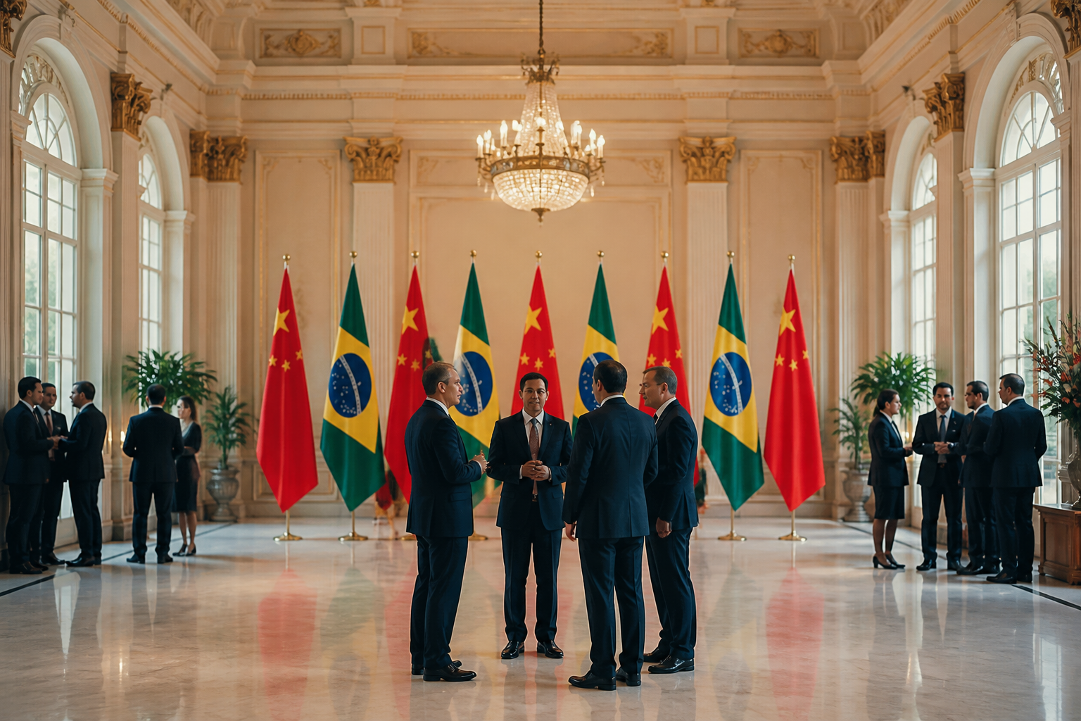 Brasília celebra fortalecimento de laços bilaterais em recepção diplomática oficial