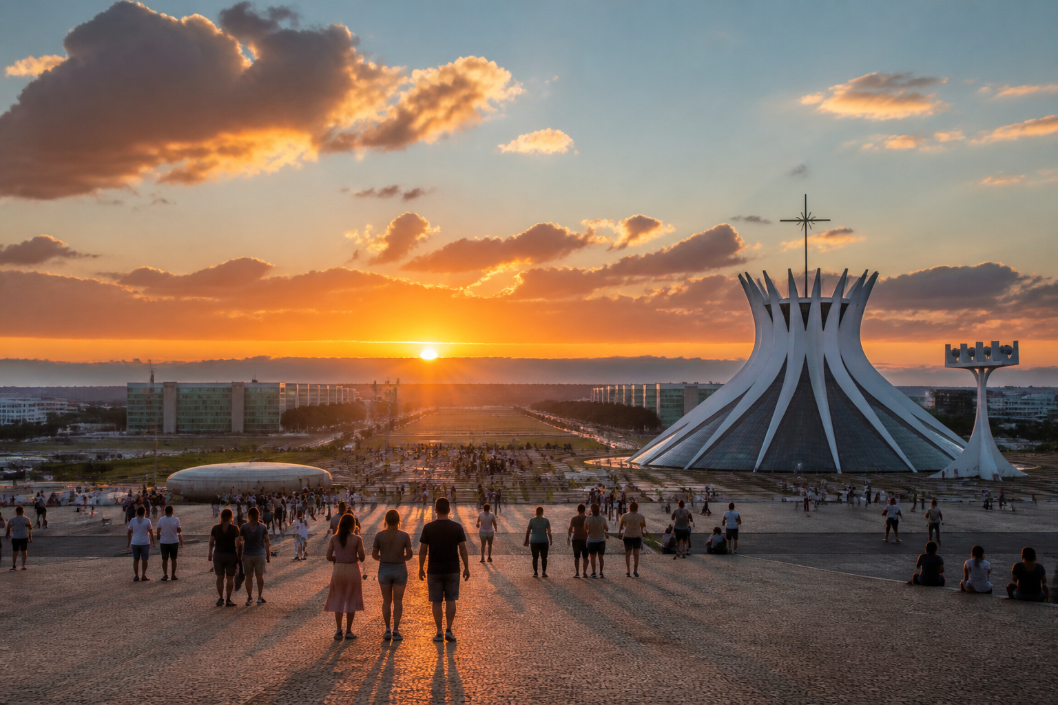 Brasília projeta aumento no fluxo de turistas para o segundo semestre de 2024