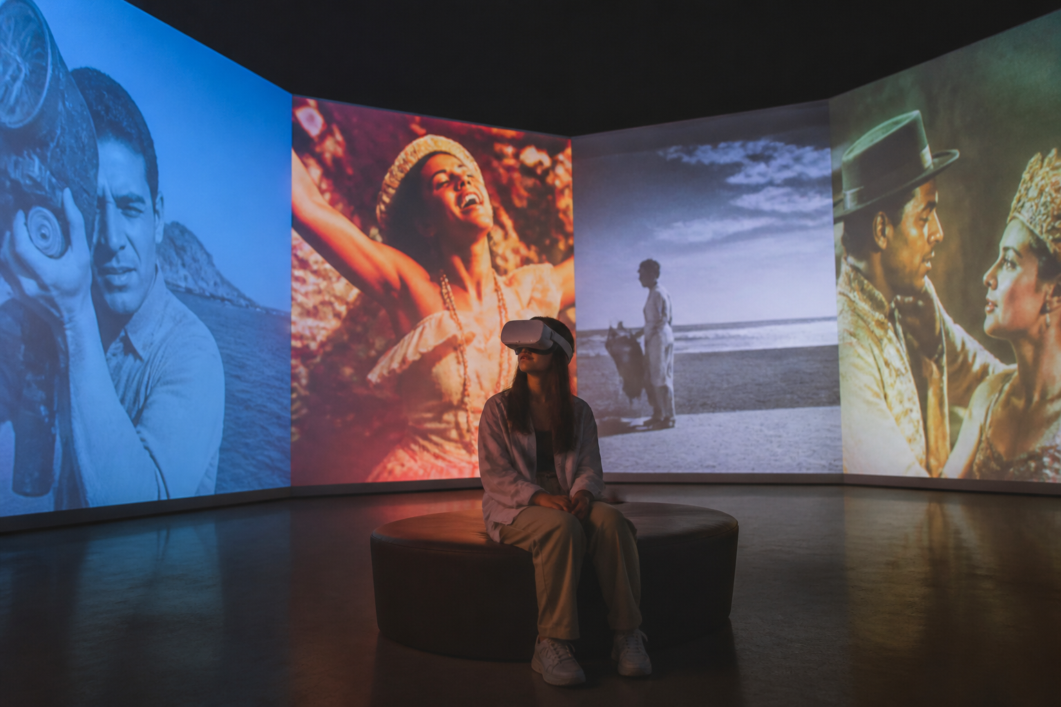 Brasília recebe exposição imersiva sobre a história do cinema nacional