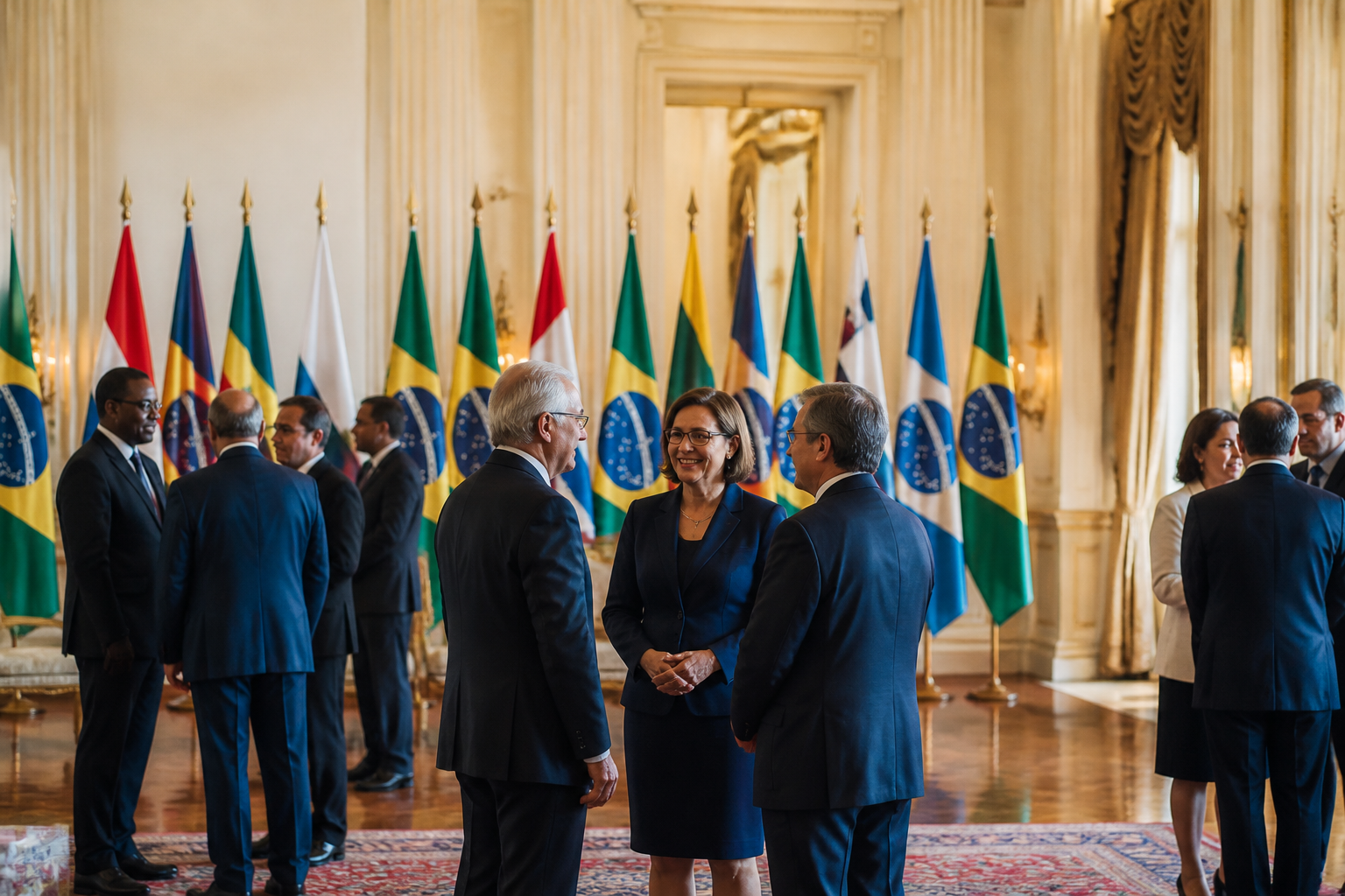 Corpo Diplomático em Brasília celebra o fortalecimento das relações bilaterais em…