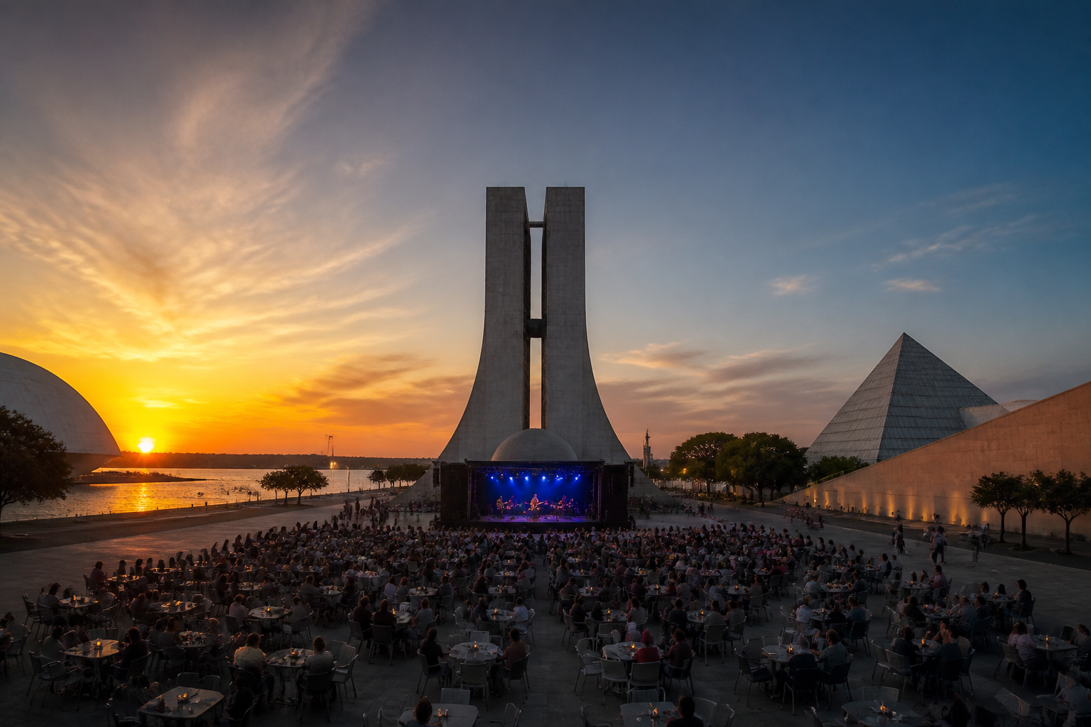 Brasília recebe festival de jazz e gastronomia no Eixo Cultural Ibero-Americano