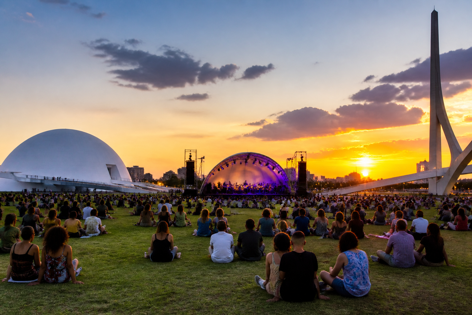 Brasília recebe festival de jazz e gastronomia no Eixo Cultural Ibero-Americano