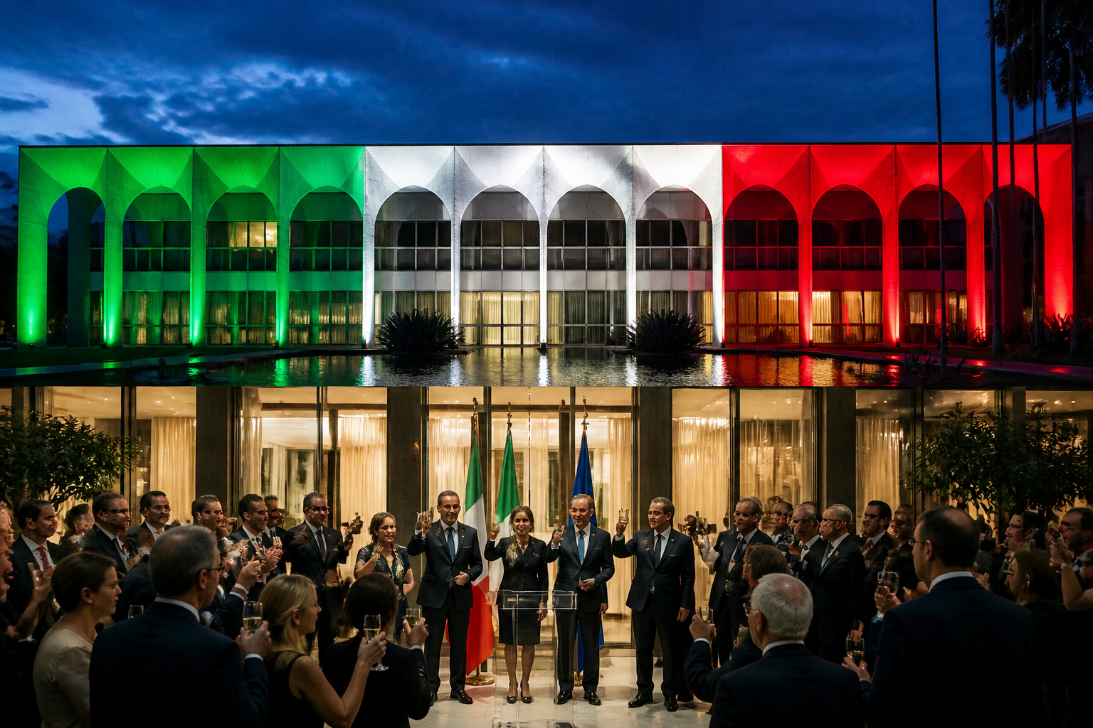 Corpo Diplomático em Brasília celebra o fortalecimento das relações bilaterais no Dia…
