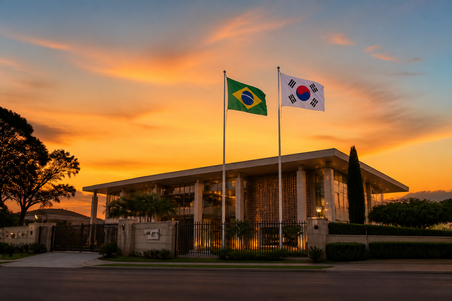 Brasília celebra fortalecimento da cooperação bilateral entre Brasil e Coreia do Sul em recepção diplomática