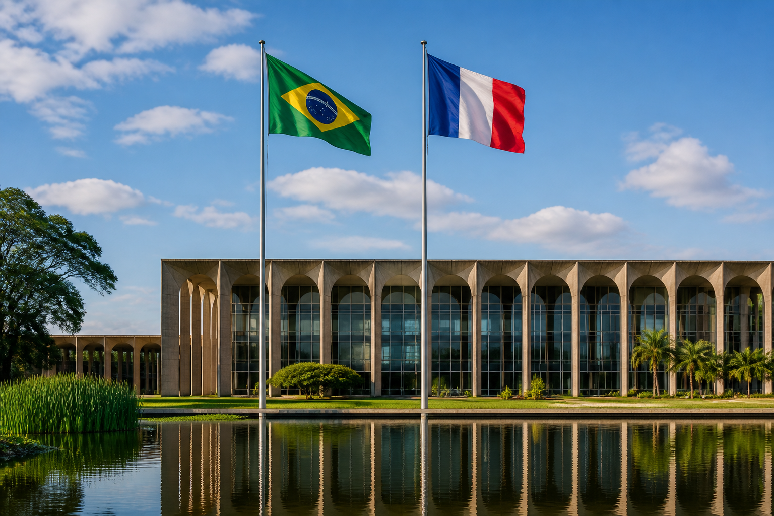 Brazil and France Strengthen Strategic Partnership During Bilateral Meeting at Itamaraty